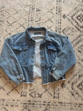 Maurices Light Blue Denim Jean Jacket